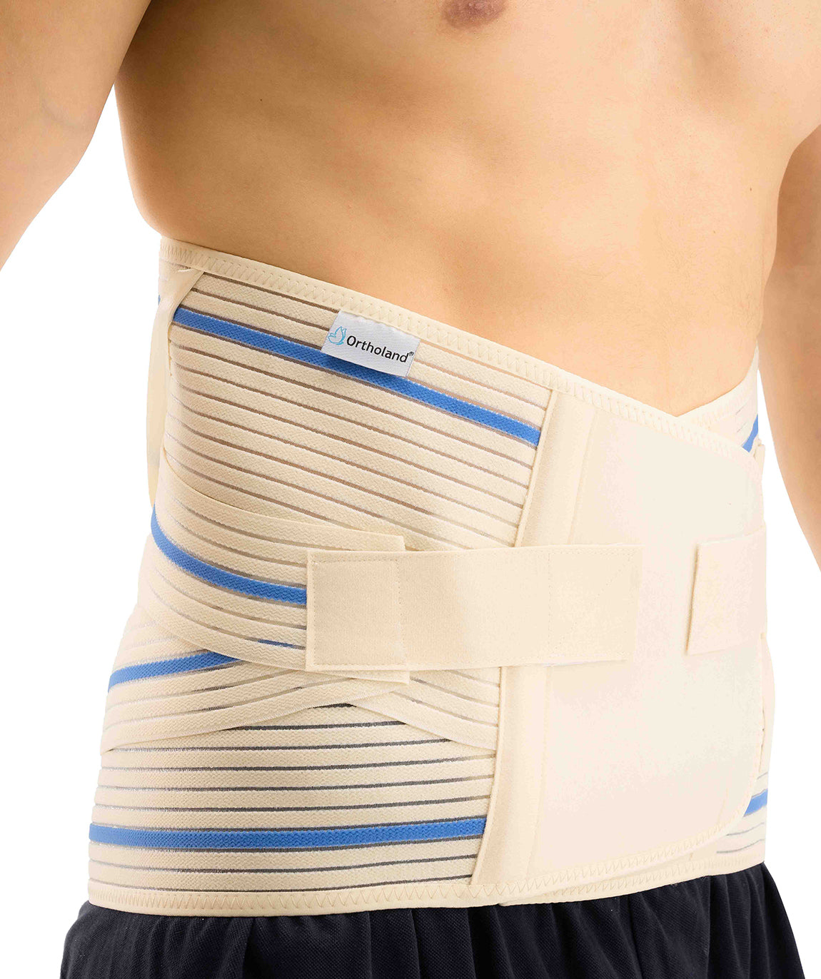 LUMBOSACRAL ÇELİK BALENLİ MİSİNELİ 26CM - BEDENSİZ
