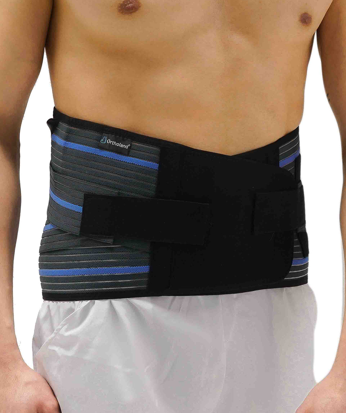 LUMBOSACRAL ÇELİK  KORSE FÜME 26CM-BEDENSİZ