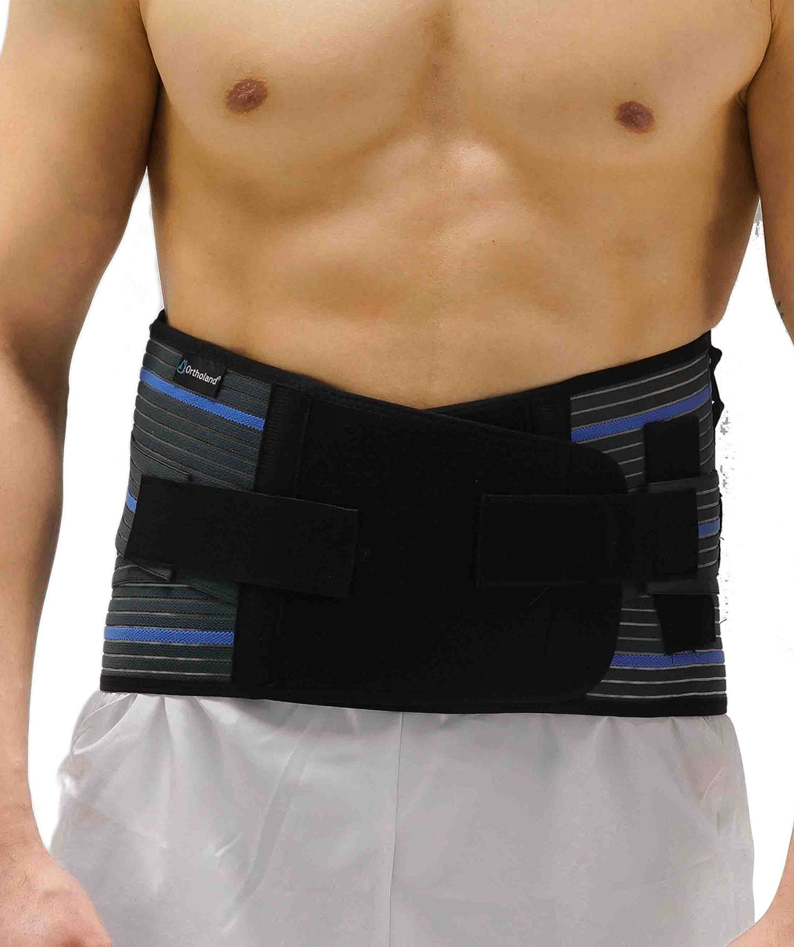 LUMBOSACRAL ÇELİK  KORSE FÜME 26CM-BEDENSİZ