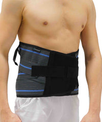 LUMBOSACRAL ÇELİK  KORSE FÜME 32CM-BEDENSİZ