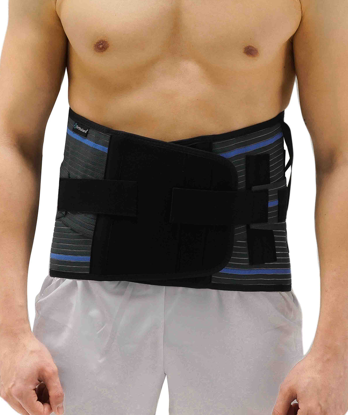 LUMBOSACRAL ÇELİK  KORSE FÜME 32CM-BEDENSİZ