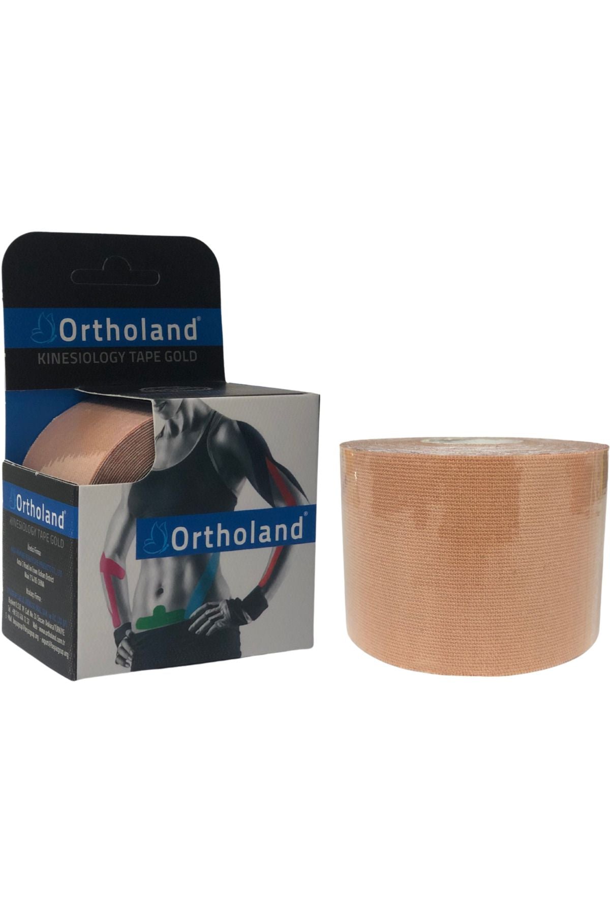 Kinesio Bandı, Spor Kas Ağrı 5cm*5mt Bej