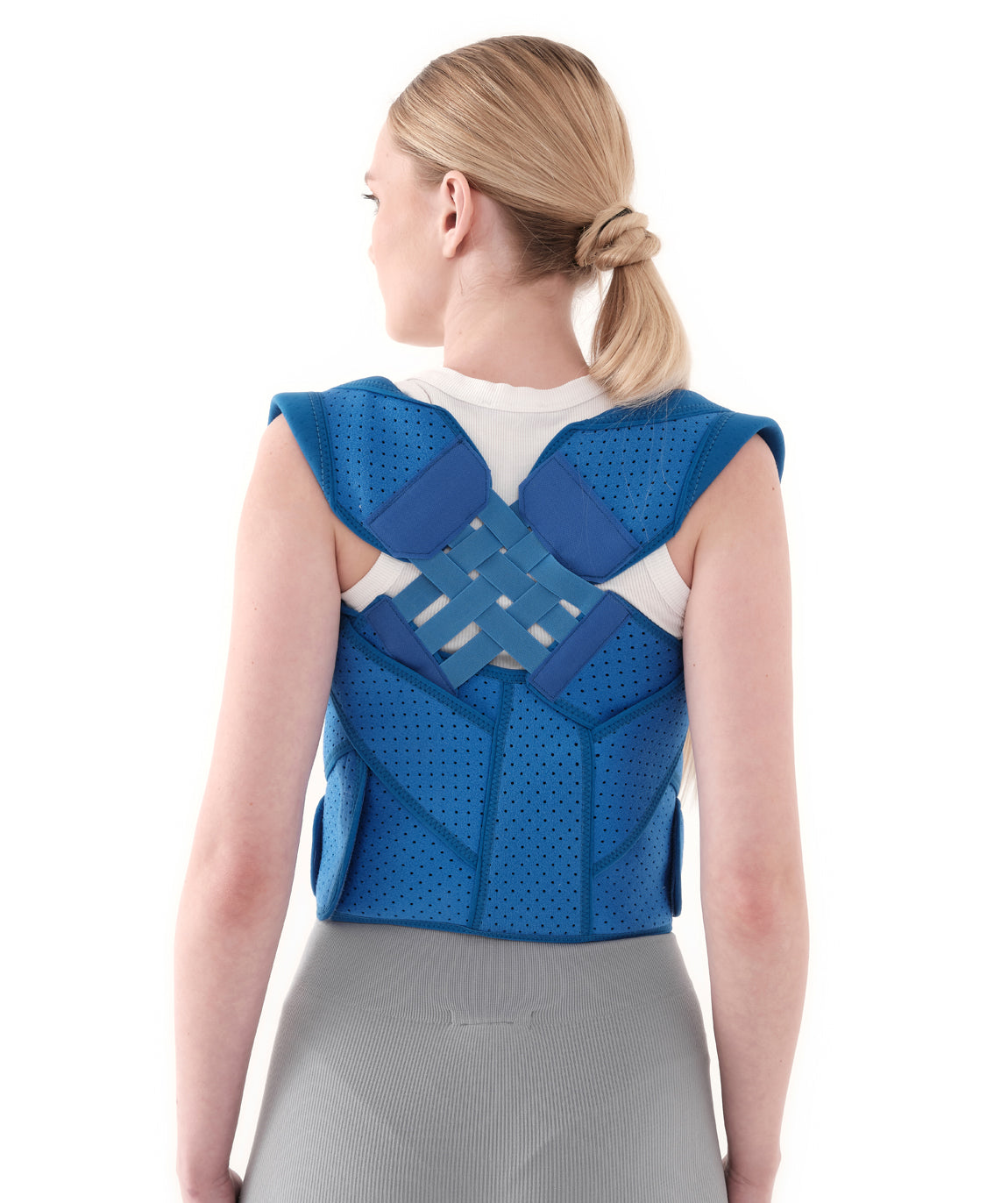 POSTURE STOP DİK DURUŞ KORSESİ MAVİ