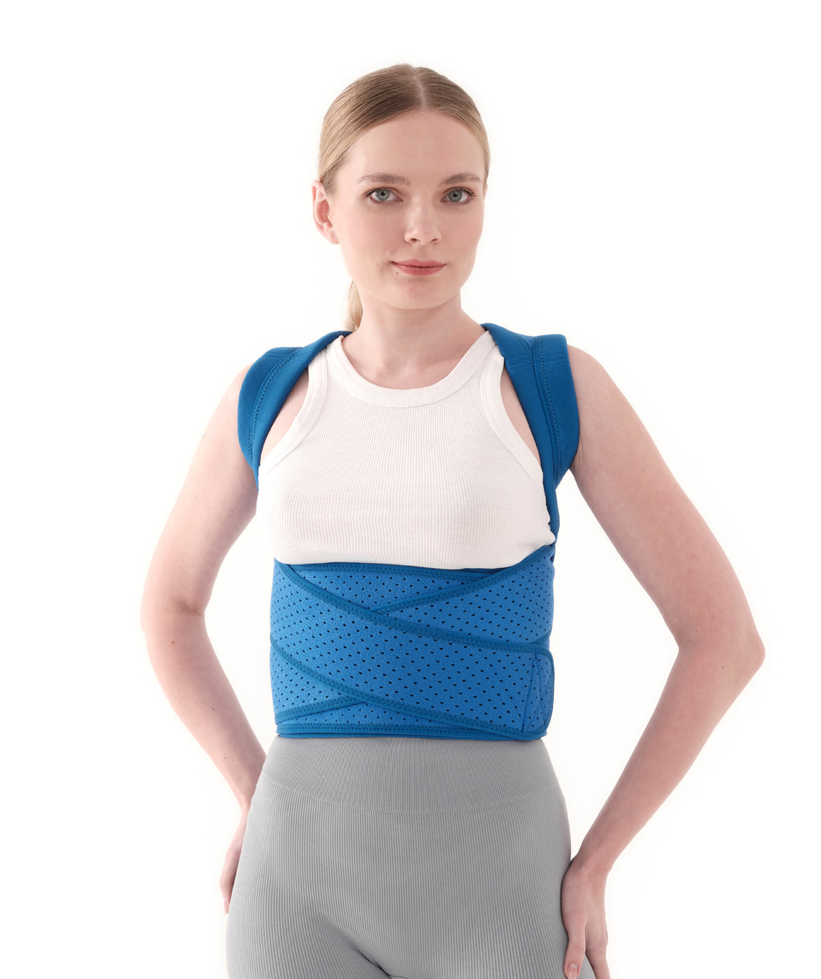 POSTURE STOP DİK DURUŞ KORSESİ MAVİ