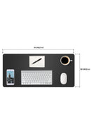 Xtreme L 70x30 Professionel Dikişsiz Büyük Boy Mouse Pad Gaming, Ofis, Oyuncu Mouse Pad,Siyah