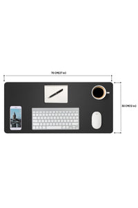 Xtreme L 70x30 Professionel Dikişsiz Büyük Boy Mouse Pad Gaming, Ofis, Oyuncu Mouse Pad,Siyah